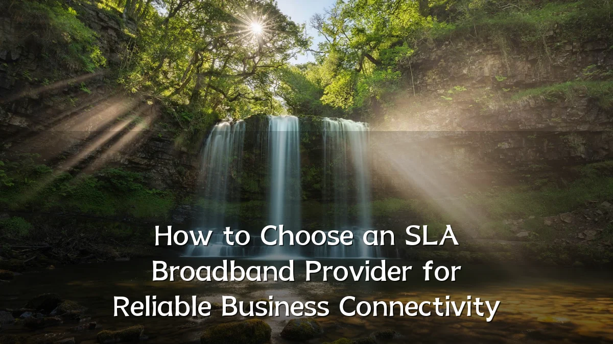 How to Choose an SLA Broadband Provider for Reliable Business Connectivity