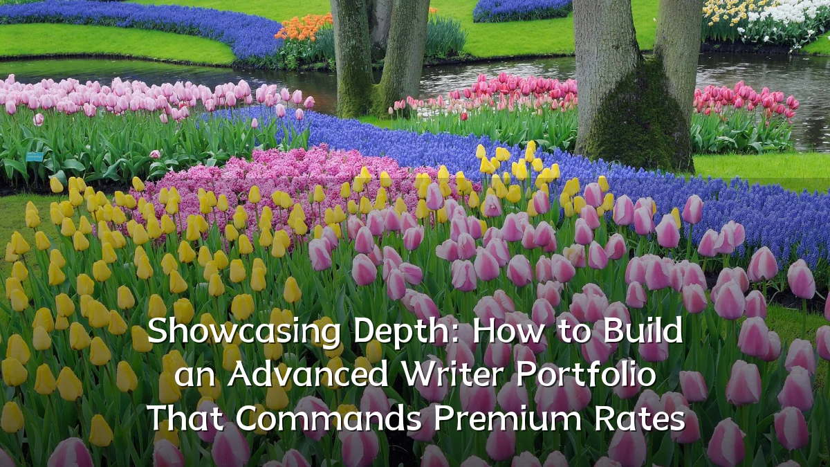 Showcasing Depth: How to Build an Advanced Writer Portfolio That Commands Premium Rates