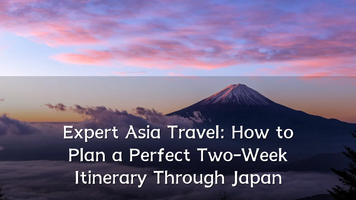 Expert Asia Travel: How to Plan a Perfect Two-Week Itinerary Through Japan