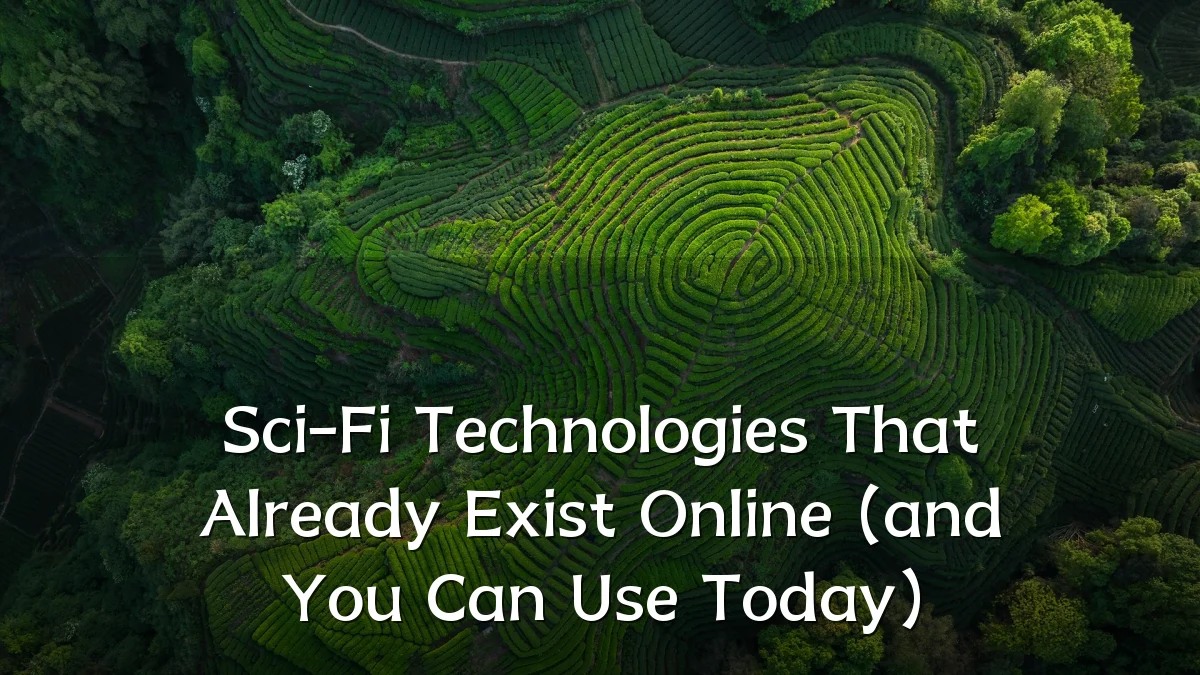 Sci-Fi Technologies That Already Exist Online (and You Can Use Today)