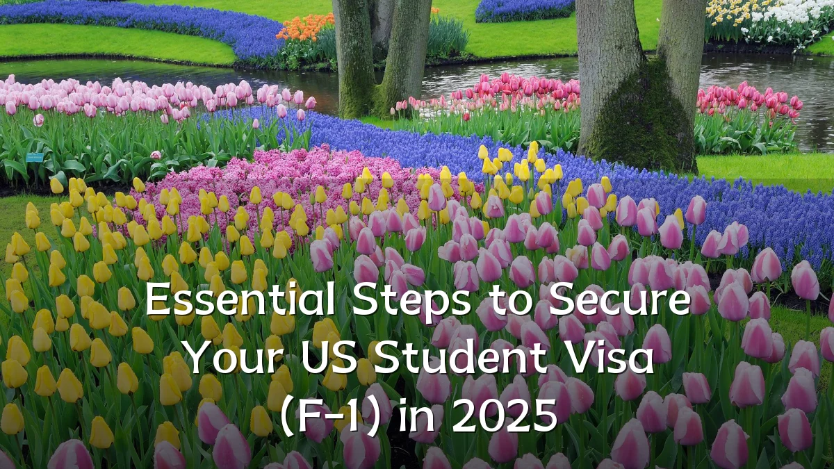 Essential Steps to Secure Your US Student Visa (F-1) in 2025