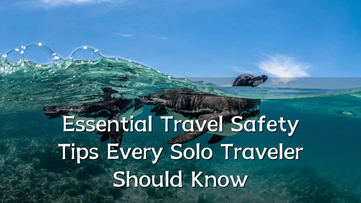 Essential Travel Safety Tips Every Solo Traveler Should Know