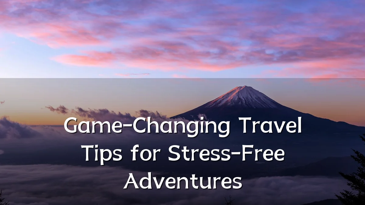 Game-Changing Travel Tips for Stress-Free Adventures