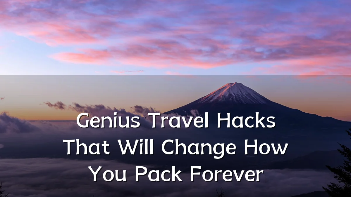 Genius Travel Hacks That Will Change How You Pack Forever