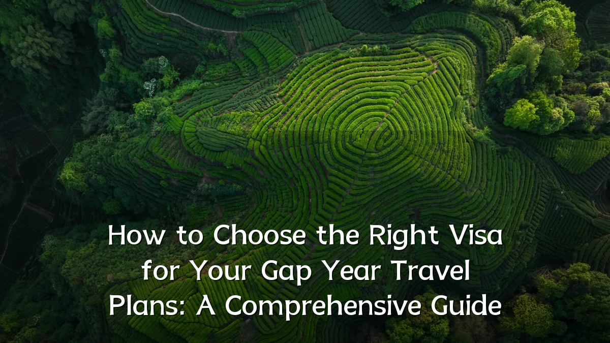 How to Choose the Right Visa for Your Gap Year Travel Plans: A Comprehensive Guide