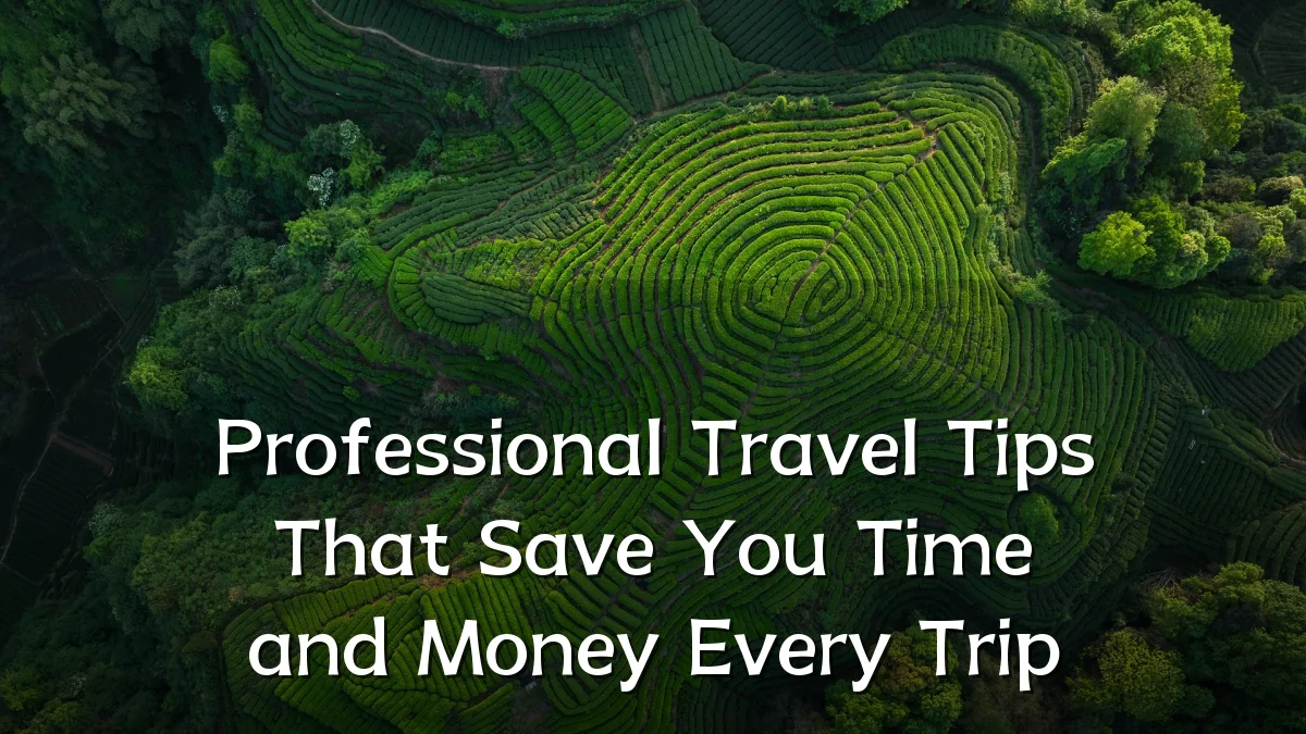 Professional Travel Tips That Save You Time and Money Every Trip