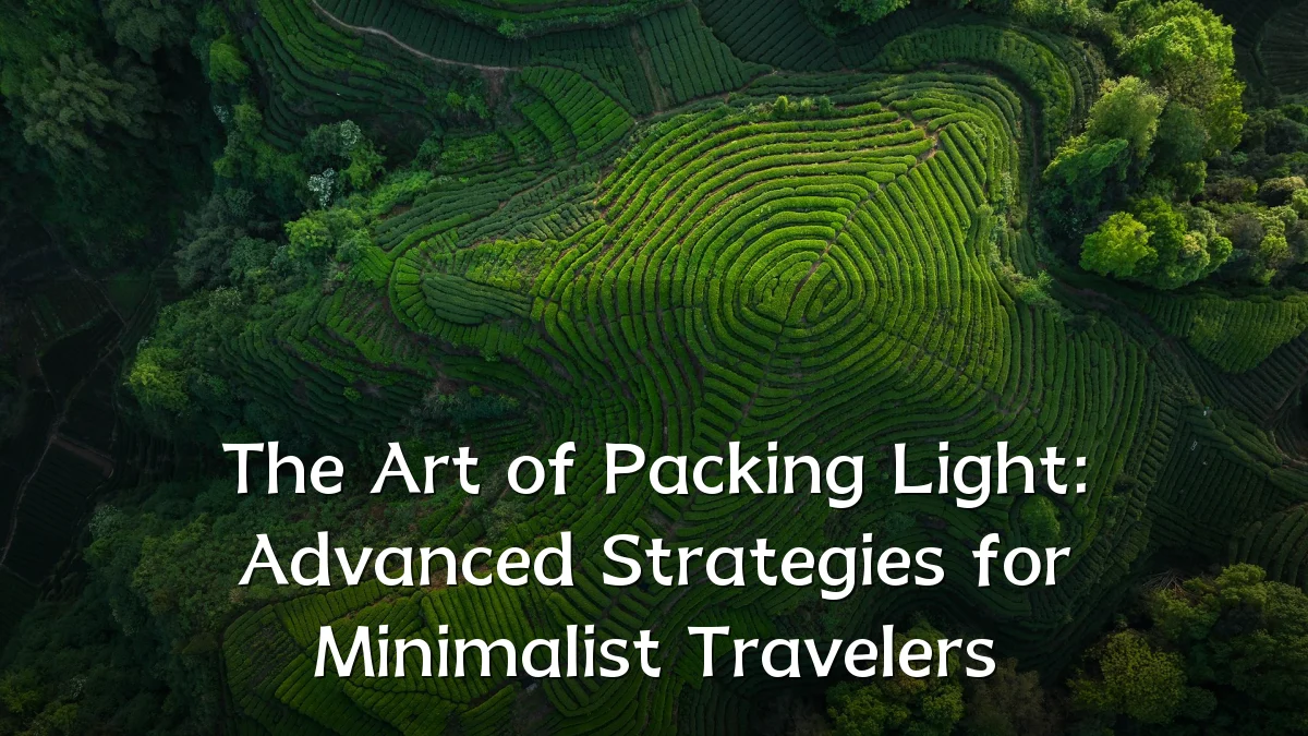 The Art of Packing Light: Advanced Strategies for Minimalist Travelers